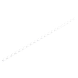 Grzbiety do bindowania A4 6mm 25k. Biały 100szt.