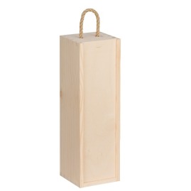 sosnowe pudełko na wino