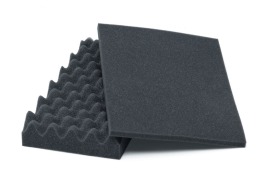 pianka moletowana czarna