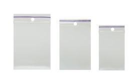 Torebka strunowa  40x60mm/0,050mm BIAŁA  100szt