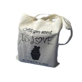 Torba Bawełniana 380x420 / 70 / ALL U NEED IS LOVE