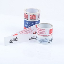 Taśmy klejące z logo PVC 3 kolory 180 szt.