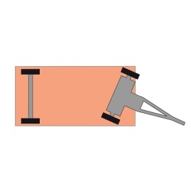 Przyczepa przemysłowa 2000x1000x530mm zu-1007