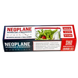 Woreczki z suwakiem Neoplane 200x200mm 16 sztuk