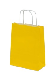 Torebki Lakierowane Żółte