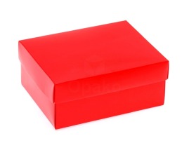Pudełko laminowane 160x125x70mm czerwone A6
