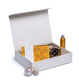 Pudełko Magnetyczne 430x330x100mm Kość Słoniowa na prezent ozdobne A3