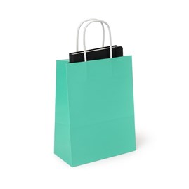 Torba Papierowa Pastelowa Zieleń