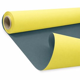 Papier kraft DUO żółty niebieski rolka 79 cm 40 m