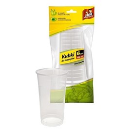 Kubki do napojów (PP) 400ml 6szt.