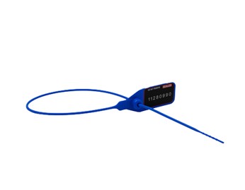 Plomba Plastikowa Unix L 385mm Niebieska 10szt.