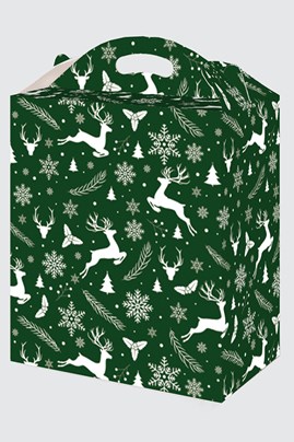 świąteczne opakowanie prezentowe