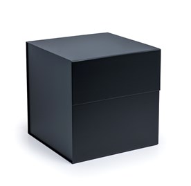 Pudełko Magnetyczne Czarne Kwadratowe 330x330x330mm (zew.) Prezentowe