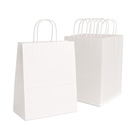 Pakiet - Torba prezentowa 240x100x360 / BIAŁA 10 szt