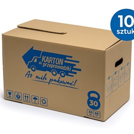karton przeprowadzkowy, karton EB580, karton 5-warstwowy, karton fala EB, pakiet 10 sztuk