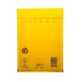 Koperty bąbelkowe G17 Żółte - 100szt