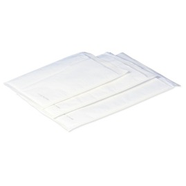 Biała, papierowa koperta bąbelkowa, format H18: rozmiar: 290x370