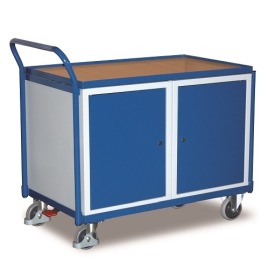 Wózki warsztatowe uchwyt dwie szafki SW-600.604