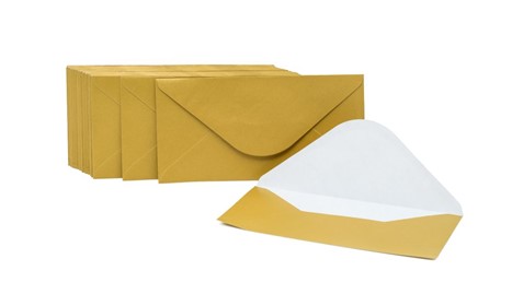 Koperty DL NK/ Perłowy Złoty / 120g a50 40-14