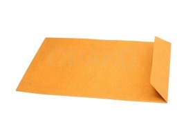 brązowa koperta C5 z paskiem