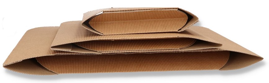 Torba z tektury karbowanej 350x125x300mm, Sznurek papierowy