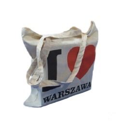 Torba Bawełniana 380x420 / 70 / LOVE WARSAW