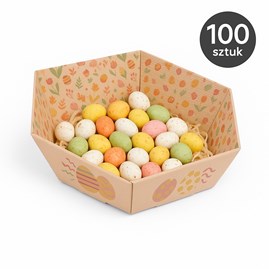 Tacka wielkanocna WIOSNA 243x205x100 mm – Zestaw 100 sztuk