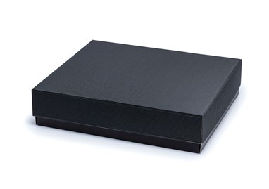 Pudełko karbowane czarne 350x300x90mm