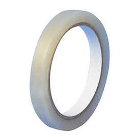 Taśma PVC 12mm/60m Biała do zaklejania woreczków