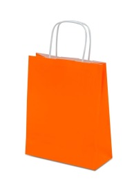 Torebka Lakierowana Pomarańczowa