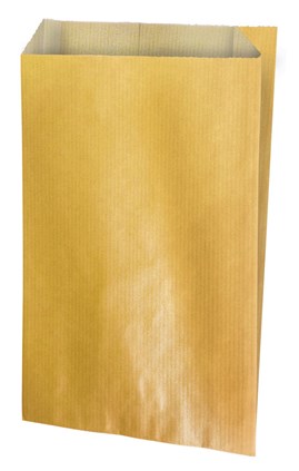 Torebka fałdowa złota KRAFT GOLD 160x270+80mm - 1 szt.