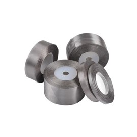 Wstążka satynowa 38mm srebrna 32m WS8140