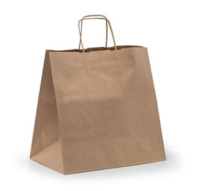 pakiet Torba 340x200x330 / Brązowa 10szt