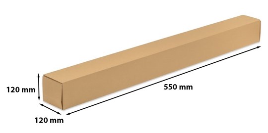 Karton wykrojnikowy 550x120x120mm