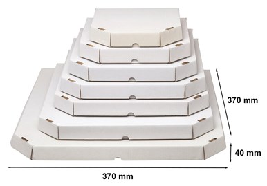 Pakiet - Karton wykr. 370x370x40mm Pizza - 10 szt