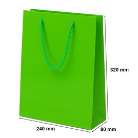 Torba Na Prezenty Jasnozielona