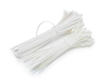 Opaska Zaciskowa Castle 490/9,5mm Biała 100szt