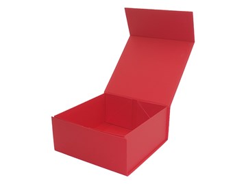 Pudełko Magnetyczne Czerwone 200x200x90mm Karton Ozdobny Prezentowy