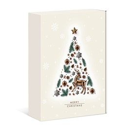 świąteczne kartonowe pudełko