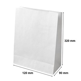 Torba papierowa klockowa