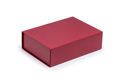 Pudełko Magnetyczne Bordowe 350x250x100mm Pudełko Na Prezent Ozdobne
