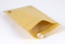 Koperty bąbelkowe VP E15 - karton 100szt Brązowe