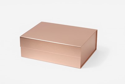 Pudełko Magnetyczne Różowe Złoto 330x255x115mm (zew)A4