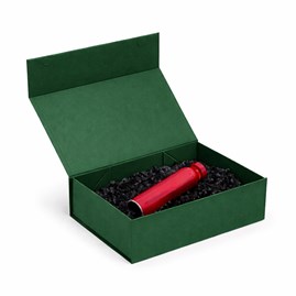 Pudełko Magnetyczne 430x330x100mm Ciemne Zielone A3 ozdobne na prezent