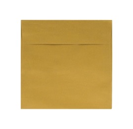 Złoto-perłowa koperta o formacie K4 i rozmiarach 156x156mm doda każdej wręczanej kartce uroku i elegancji