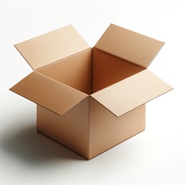Karton klapowy 500 x 500 x 500 mm