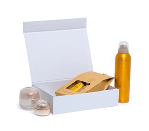 Pudełko Magnetyczne Białe 235x170x60mm(zew) A5 Pudełko Ozdobne