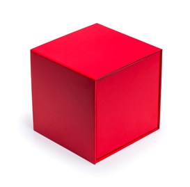 Pudełko magnetyczne 150x150x150mm Czerwone
