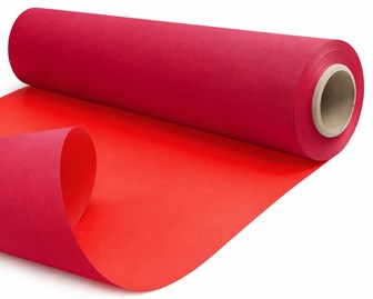 Papier kraft DUO wiśniowy czerwony rolka 79 cm 40 m