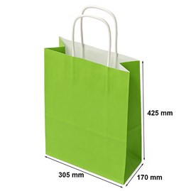 Torba Ozdobna Zielona Jasna